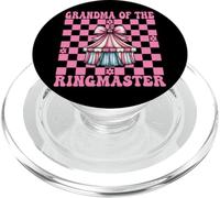 Grandma of The Ringmaster Nana Circus Carnaval Tente Coquette PopSockets PopGrip pour MagSafe