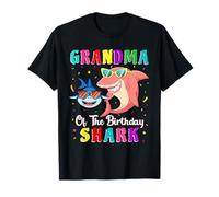 Grandma Of The Shark Birthday Family Birthday Grandson T-Shirt