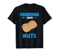 Grandma Says Nuts - Boy Gender Reveal Nana - Team Boy T-Shirt