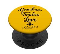 Grandma Timeless Love - Rétro Proud Loving Family Grandma PopSockets PopGrip Adhésif