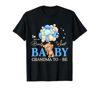 Grandma We Can Bearly Wait Baby Shower Bear Family T-Shirt