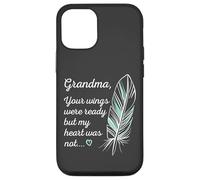 Grandma Wings Were Ready By My Heart Not Memorial Coque pour iPhone 12/12 Pro