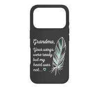 Grandma Wings Were Ready by My Heart Not Memorial Coque pour iPhone 17 Pro