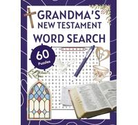 Grandma's New Testament Word Search Book: 60 Word Find Puzzles from the Stories of Jesus and the Apostles