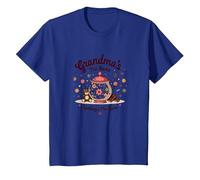 Grandmas The Name Spoilings The Game Sweet Family Love T-Shirt, Enfant, Bleu Royal, 8 Ans