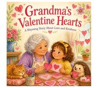 Grandma's Valentine Hearts: A Rhyming Story About Love and Kindness | A Heartwarming Picture Book About Family Love, Friendship, Sharing, Kindness, and Valentine's Day for Kids Ages 3-8