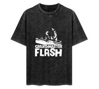 Grandmaster Flash Mens Unisex T-Shirt Graphic Print Top Black Tee M
