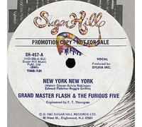 Grandmaster Flash - New York, New York (1983, & The Furious Five) / Vinyl Maxi Single [Vinyl 12'']