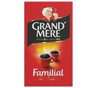GRAND'MERE - Café Moulu Authentique au Goût Riche, Idéal pour Partage en Famille (250g) - Le Lot De 4
