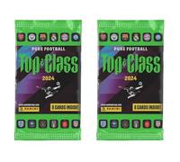 Grandor Panini - Lot de 2 paquets de cartes à collectionner de qualité supérieure 2024 - 2 paquets (16 cartes) + 1 carte Adrenalyn édition limitée en bonus 2024-2025 - Cartes à collectionner