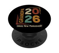 Grandpa Est 2026 Nouveau Design Grand-père PopSockets PopGrip Adhésif