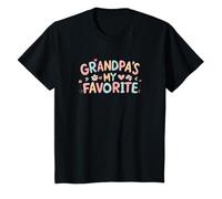 Grandpa is My Favorite. Citation attachante T-Shirt