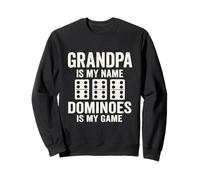 Grandpa is My Name, Joueur de Dominos, Jeu de tuiles Dominoes Lover Sweatshirt
