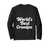 Grandpa Legend Retro Script Globe Typographie Design Manche Longue