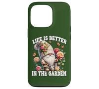 Grandpa Life Is Better In The Garden Gnome For Gardening Mom Coque pour iPhone 13 Pro