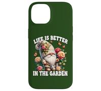 Grandpa Life Is Better In The Garden Gnome For Gardening Mom Coque pour iPhone 14