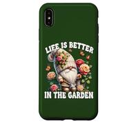 Grandpa Life Is Better In The Garden Gnome For Gardening Mom Coque pour iPhone XS Max