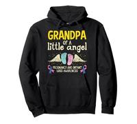 Grandpa of A Little Angel - Fausse Couche de Sensibilisation à la Perte du Nourrisson Sweat à Capuche