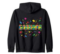 Grandpa of The Birthday Kid Brick Builder Birthday Squad Sweat à Capuche
