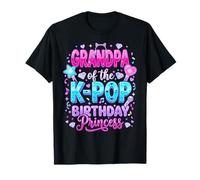 Grandpa of The K-Pop Birthday Princess Korean Music T-Shirt