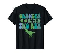 Grandpa of The Two Rex Birthday Boy T-Rex Dinosaure Daddy Dad T-Shirt