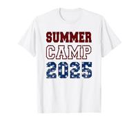 Grandpa Summer Camp 2025 Camping Host Team Staff Cook T-Shirt