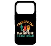 Grandpa Tax pour s'assurer Que ce n'est Pas du Poison - Grandfather Papa Coque pour iPhone 17 Pro