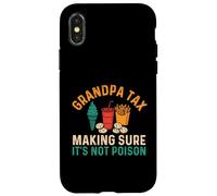 Grandpa Tax pour s'assurer Que ce n'est Pas du Poison - Grandfather Papa Coque pour iPhone X/XS