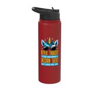 Grandparents Never Thought I'd Be Wear A Unicorn Stainless Steel Insulated Water Bottle