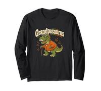 Grandpasaurus Dinosaure Grand-père Humour Manche Longue