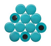 Grands Aimants de Bureau de Planification Verte pour Réfrigérateur, Tableau Blanc, Tableau D'Affichage de 40mm dia x 8mm de Haut - Pack de 120