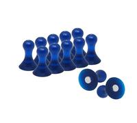 Grands Aimants de la Quille Bleu Marine pour Le Réfrigérateur, Le Tableau Blanc, Le Pack de Panneaux de Préavis de 60