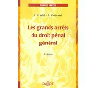 Grands arrêts du droit pénal, tome 1