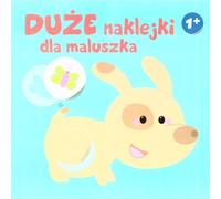 Grands autocollants pour les tout-petits 1+ - Piesek - Piesek - Ouvrage collectif (Bücher mit Aufklebern auf Polnisch)