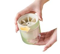 Grands Bacs à Glaçons Cubiques, Moule À Bloc de Glace Très Grand, Accessoires de Réfrigérateur Portables Ronds Antiadhésifs Lavables pour Maison Cocktails Fêtes Boissons