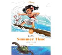 Hachette Pratique – Grands Blocs Coloriages Disney Summer Time – 60 coloriages