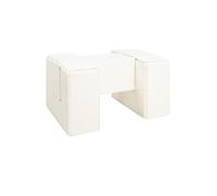 Grands blocs de construction crème