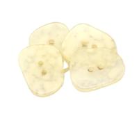 Grands boutons de costume en corne de résine, 30mm 38mm 44mm, for vêtements, veste, pull, accessoires de couture décoratifs transparents, DIY bricolage(Beige,30mm 10pcs)