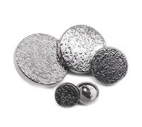 Grands Boutons De Couture Classiques, 10 Pièces/Lot, Boutons Décoratifs Dorés Et Noirs Pour Vêtements, Accessoires De Pardessus, Bricolage, Gunblack702, 25mm