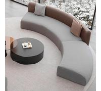 Grands canapés sectionnels pour salon, canapé moderne en boucle pour bureau, centre commercial, hall d'hôtel, villa, réception d'affaires, aucune installation requise