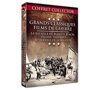 Grands classiques films de guerre : La bataille de Bloody Beach + Pacific Inferno + Au service de Sa Majesté [Pack]