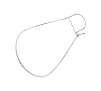 Grands Clips de Corde à Poissons Support à Blocage sécurisé Grande Taille | Clips de fixation pour poissons vivants pour rivage jetée rivière ruisseau étang lac kayak black bas