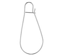 Grands Clips de Corde à Poissons Support à Blocage sécurisé Grande Taille | Clips de fixation pour poissons vivants pour black-bass truite eau salée eau douce rive jetée rivièr