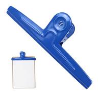 Grands clips de liant, 12x4x2.4 Clips de liant en fer Clip papier jumbo géant pour planche à dessin, artistes, enseignants, maison, fichiers bureau, sacs nourriture