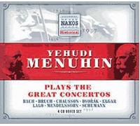 Grands Concertos Pour Violon Et Orchestre Enregistrés De 1931 À 1938 : Bach, Bruch, Chausson, Dvorak, Elgar, Lalo, Mendelssohn Et Schumann