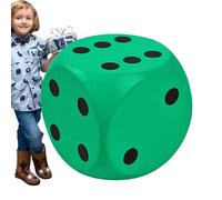 Grands dés de rands dés de 15,2 cm pour enseignement des mathématiques, subventions pédagogiques en classe, jeux de société pour cadeau d'anniversaire