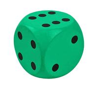 Grands dés - Écrous Jumbo d'extérieur | Écrous de classe, dés géants pour fête, dés de jeu grand jumbo de 15 cm, gros dés d'enseignement des mathématiques, subventions pédagogiques en classe, jeux