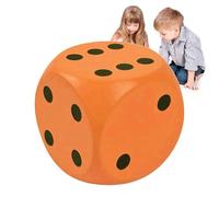 Grands Dés en Mousse - Cube De Jeu Mobile De 15 Cm en PU | Cube Élastique pour Jeux, Décoration Et Activités d'apprentissage | Léger, Sûr Et Coloré, Idéal pour Les, Salle De Classe, Fête,