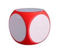 Grands dés en Mousse | Dés effaçables - Jeu pour avec dés d'activité, Aides pédagogiques en Classe, Fabrication Bricolage, Accessoires Trava d'équipe pour Salle Classe, Rianpesn