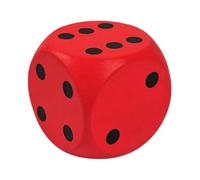Grands Dés Géants en - Sturdy Premium Mousse Gros De Jeu, Ergonomic, Jumbo 15 Cm, Enseignement des Mathématiques Aides Pédagogiques | Multipurpose Outdoor Indoor Utility Stylish Modern